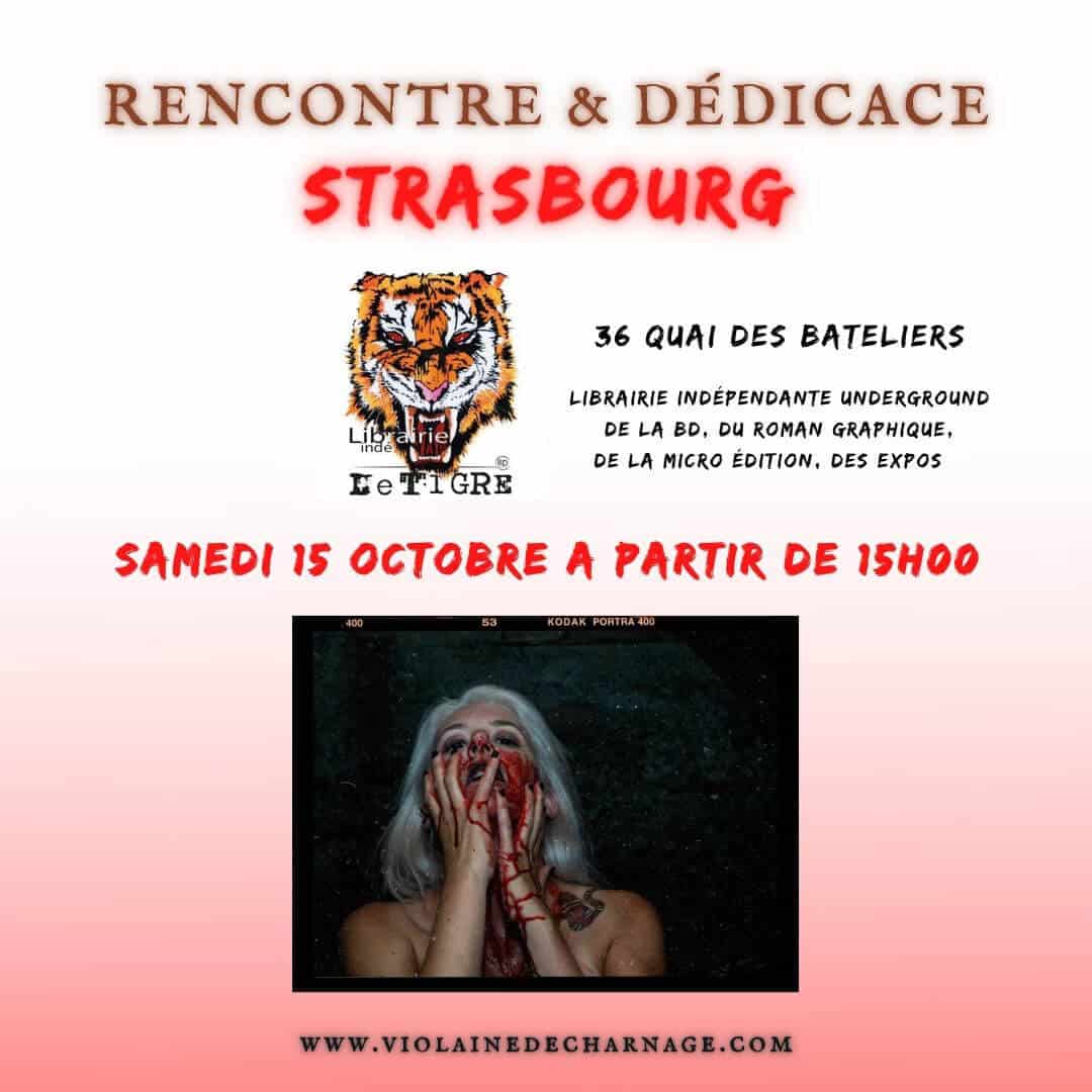évènements Violaine De Charnage 15 octobre 2022 Dédicace - Librairie Le Tigre