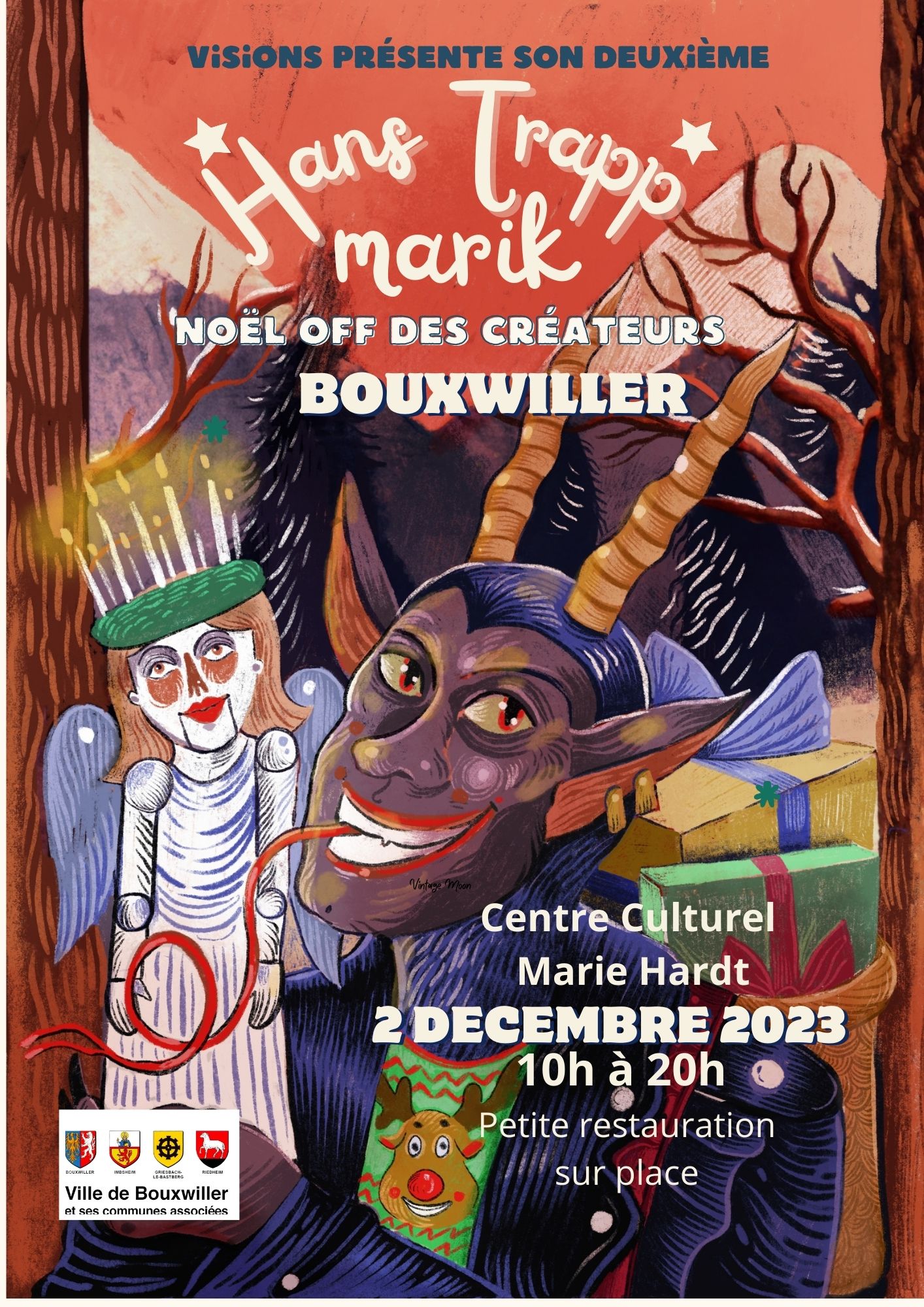 Hans Trapp Marik, Marché off de Noël Bouxwiller 2023