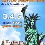 Colmar, Parc des Expositions, 03, 04 & 05 mai 2024 : COLMAR TATTOO CONVENTION DES 3 FRONTIERES