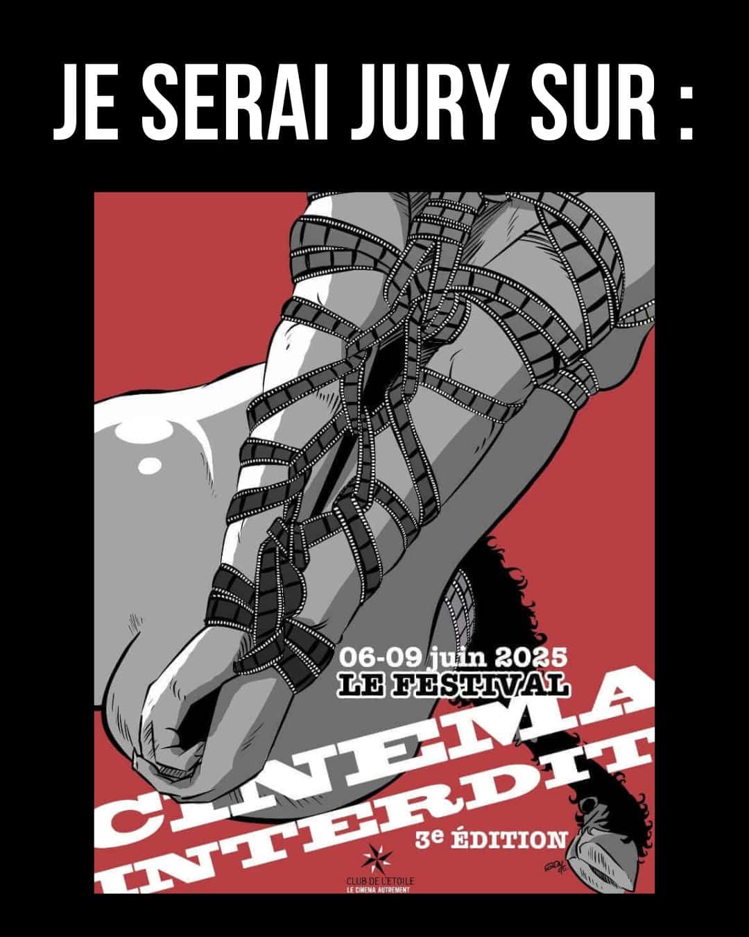 3ème édition du FESTIVAL CINEMA INTERDIT, à Paris, du 6 au 9 juin 2025.