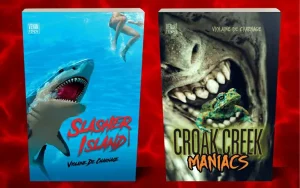 Découvrez Le Diable au Gore, la collection de romans d’horreur gore au format Poche, inspirés du cinéma d’horreur, par Violaine De Charnage !
