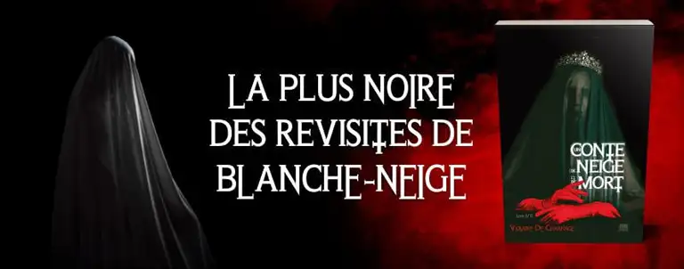 La plus noire des revisites de Blanche -Neige par Violaine De Charnage