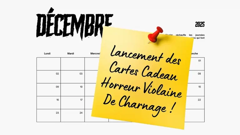 Décembre 2025 - Lancement des cartes cadeau Violaine De Charnage