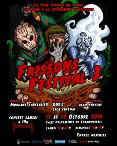 Affiche du Frissons Festival 2026 à Cormontreuil