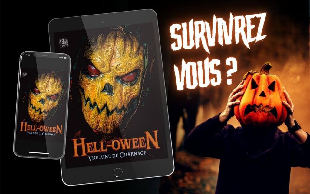 Survivrez-vous à HELL-OWEEN, histoire d’horreur gratuite de Violaine De Charnage