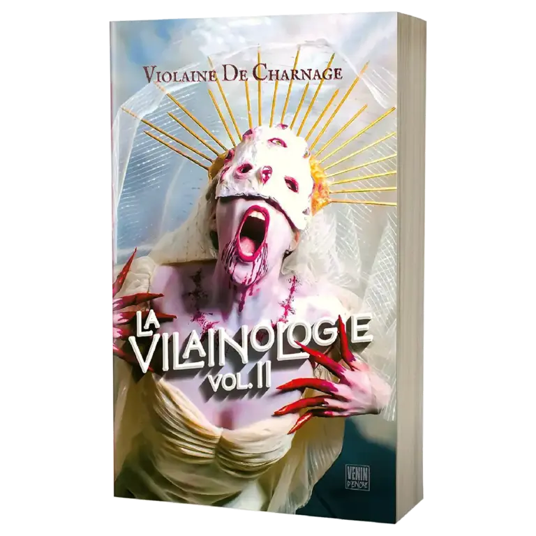 La VILAINOLOGIE II réunit quatre nouvelles d’horreur indépendantes assaisonnées de gore, trash, critique sociale, humour noir, sorcellerie, érotisme, vengeance et revisites cinématographiques.