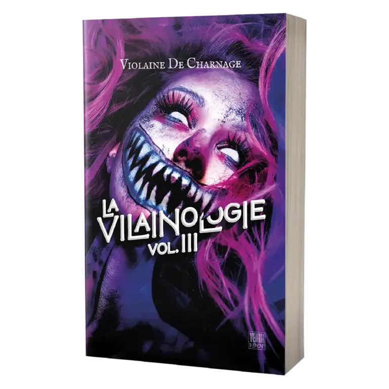 La VILAINOLOGIE III réunit quatre nouvelles d’horreur indépendantes assaisonnées de gore, trash, humour noir, critique sociale, érotisme, contes, mythes et films détournés