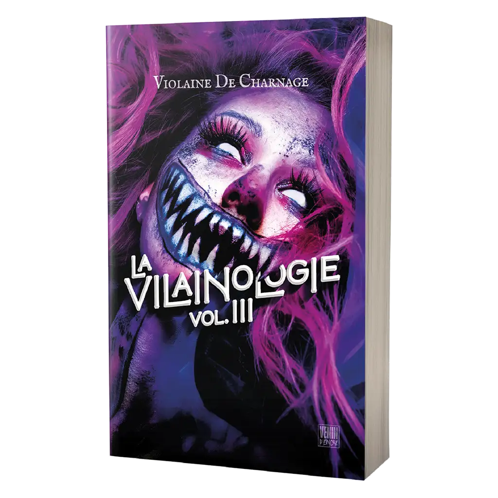 La VILAINOLOGIE III réunit quatre nouvelles d’horreur indépendantes assaisonnées de gore, trash, humour noir, critique sociale, érotisme, contes, mythes et films détournés